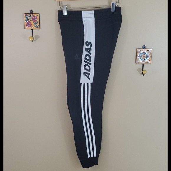 adidas Other - Adidas black and white sweatpants